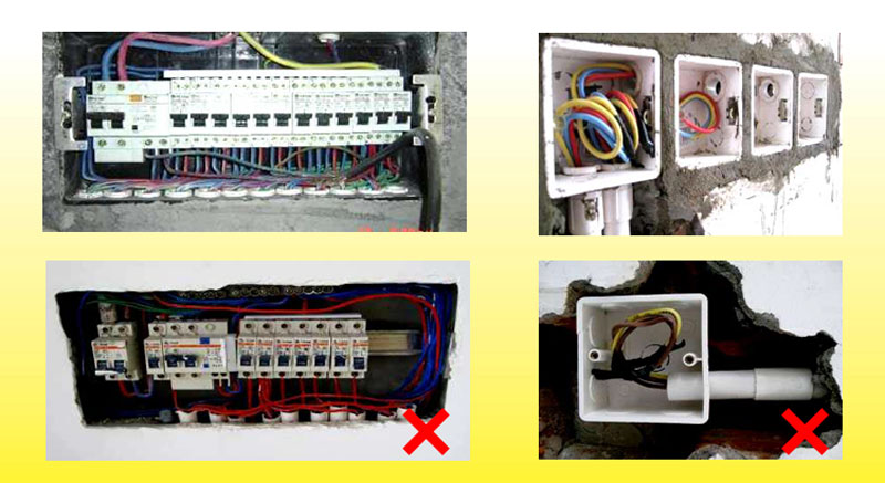 电管与开关线盒